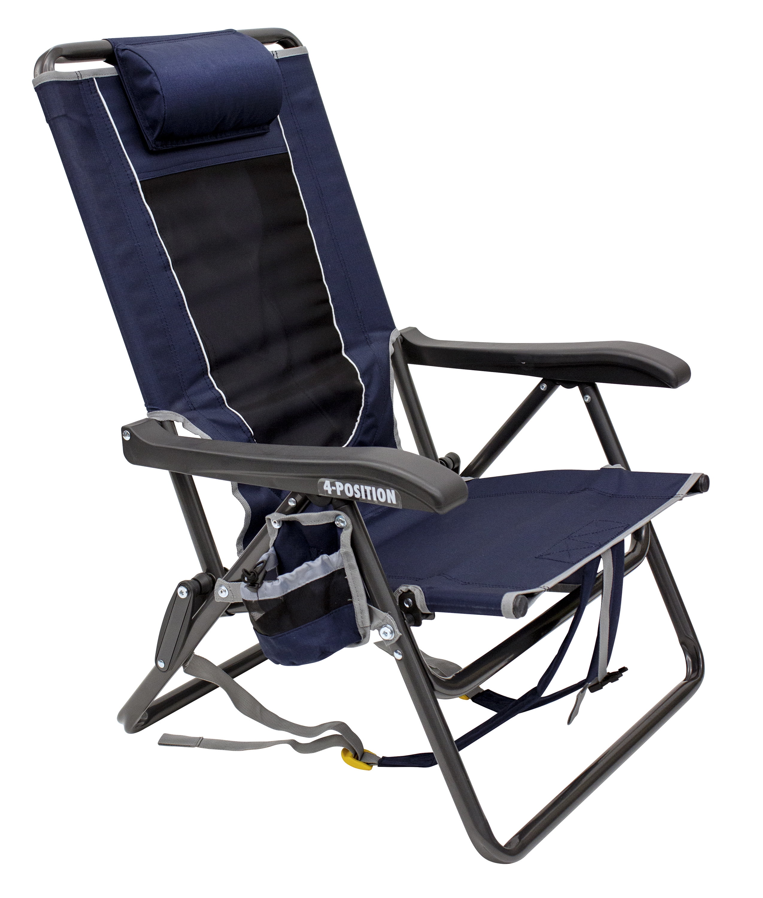 GCI Outdoor Wilderness Backpacker Heavy Duty Portable Camping Travel High Back Folding Adult Chair Walmart