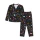 thumbnail image 1 of Fotbe I love you Mom Conjunto de Pijama de Manga Larga para Mujer con Estampado, Ropa de Dormir de 2 Piezas, Conjunto de Casa Suave y Cómodo con Bolsillos-XX-Large, 1 of 7