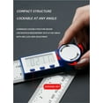 thumbnail image 2 of Two in One Digital Display Angle Ruler Multifunction Large Screen Display Plastic Protractor Caliper Vernier Caliper 1pc ,Woodworking Protractor, 2 of 5