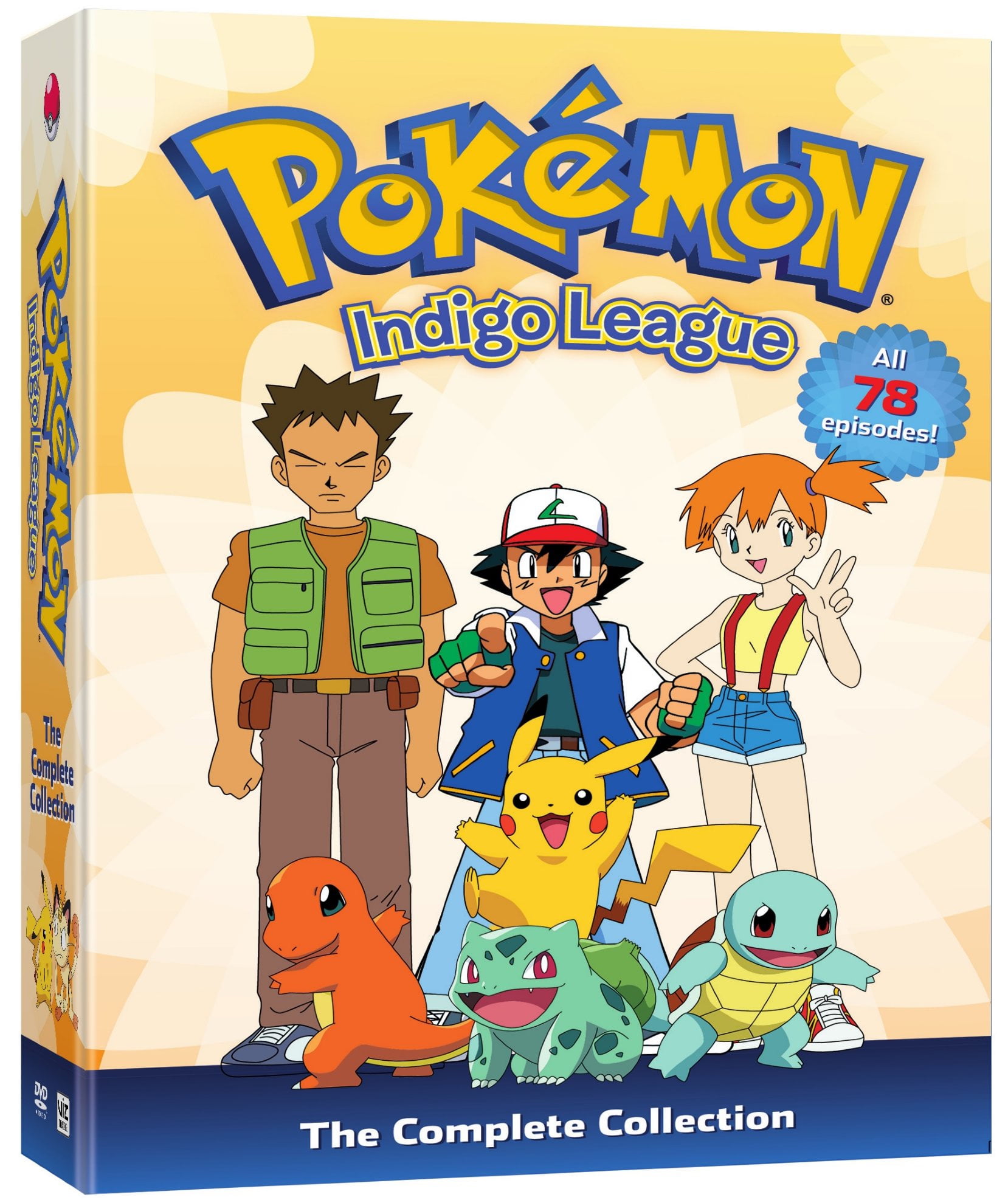 Free Shipping! SDS Pokemon Season Indigo League DVD Collection