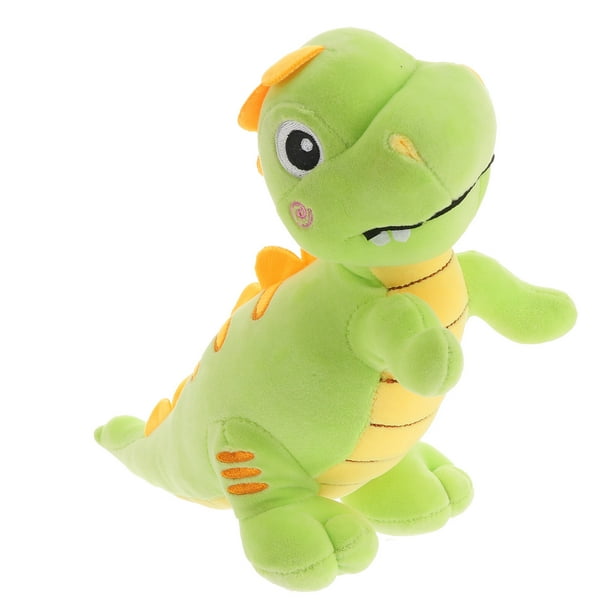 BRIGHTFUFU 1pc adorable dinosaurio muñeca juguete gracioso muñeca de peluche dolly dolly juguete para niños