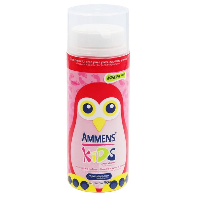 AMMENS KIDS TALCO FRESA 90G Ammens TALCO