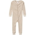 thumbnail image 2 of Gerber Gender Neutral Footles One-Piece Pajamas, 3-Pack, Sizes 0/3 Months - 5T, 2 of 8
