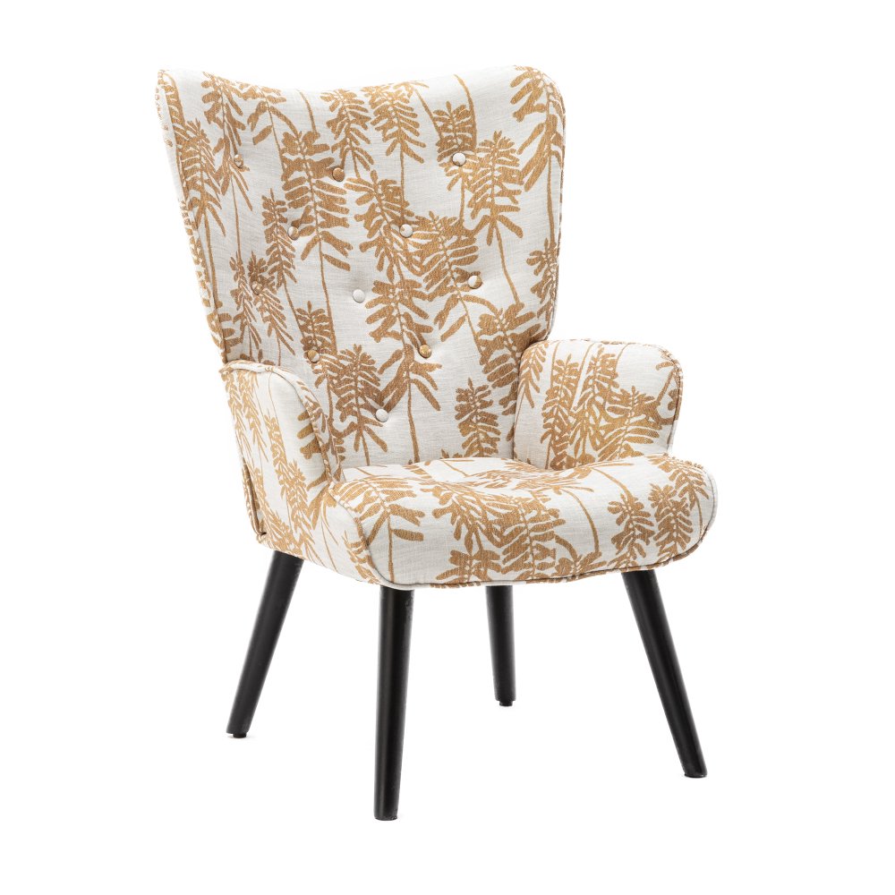 Hassch Reading Chair Modern Armchair Single Sofa Accent Chairs for