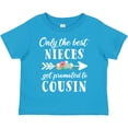 thumbnail image 3 of Inktastic Only the Best Nieces Get Promoted to Cousin Boys or Girls Toddler T-Shirt, 3 of 5
