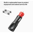 thumbnail image 2 of Male Cigarette Lighter Socket,Male Cigarette Lighter Adapter,Male Cigarette Lighter Plug Socket,12V European Cigarette Lighter Adapter Plugs - 2PC(7.88*2.4*2.4cm), 2 of 5