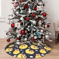 thumbnail image 5 of Yiaed Moon Bear Print Christmas Tree Skirt , Tree SkirtsTree Mat for Christmas Winter Holiday Indoor Decorations-30", 5 of 7