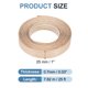 thumbnail image 2 of Bisel de Uxcell, cinta de chapa de madera prepegada flexible para bisel de contrachapado con adhesivo termofusible para restauración de muebles de roble rojo 1 pulgada x 25 pies, 2 of 7