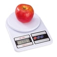 thumbnail image 1 of Bascula Digital Gramera De Cocina Pesa De 1 Gramo A 10 Kilos Capacidad máxima 10 g Balanza PortatilColor Blanco, 1 of 6