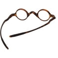 thumbnail image 3 of Ultra-light TR90 Small Round Retro Reading Glasses Leopard Flexible Readers 32-30-135, 3 of 6