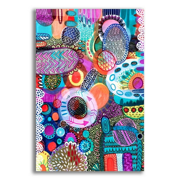 Epic Art 'Creation' by Hello Angel, Acrylic Glass Wall Art, 12"x16"