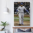 thumbnail image 5 of Salvador Perez Canvas Poster Canvas Poster Wall Art Picture Prints Hanging Photo Gift Decor Home Posters Artworks 16x24inch(40x60cm), 5 of 6