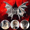 thumbnail image 4 of Halloween Bat Hair Claw Clips, Gothic Punk Metal Hair Accessories for Women, Party Styling, 4 of 4