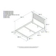 thumbnail image 2 of Nantucket Traditional Bed, Multiple Sizes, Multiple Colors, 2 of 5