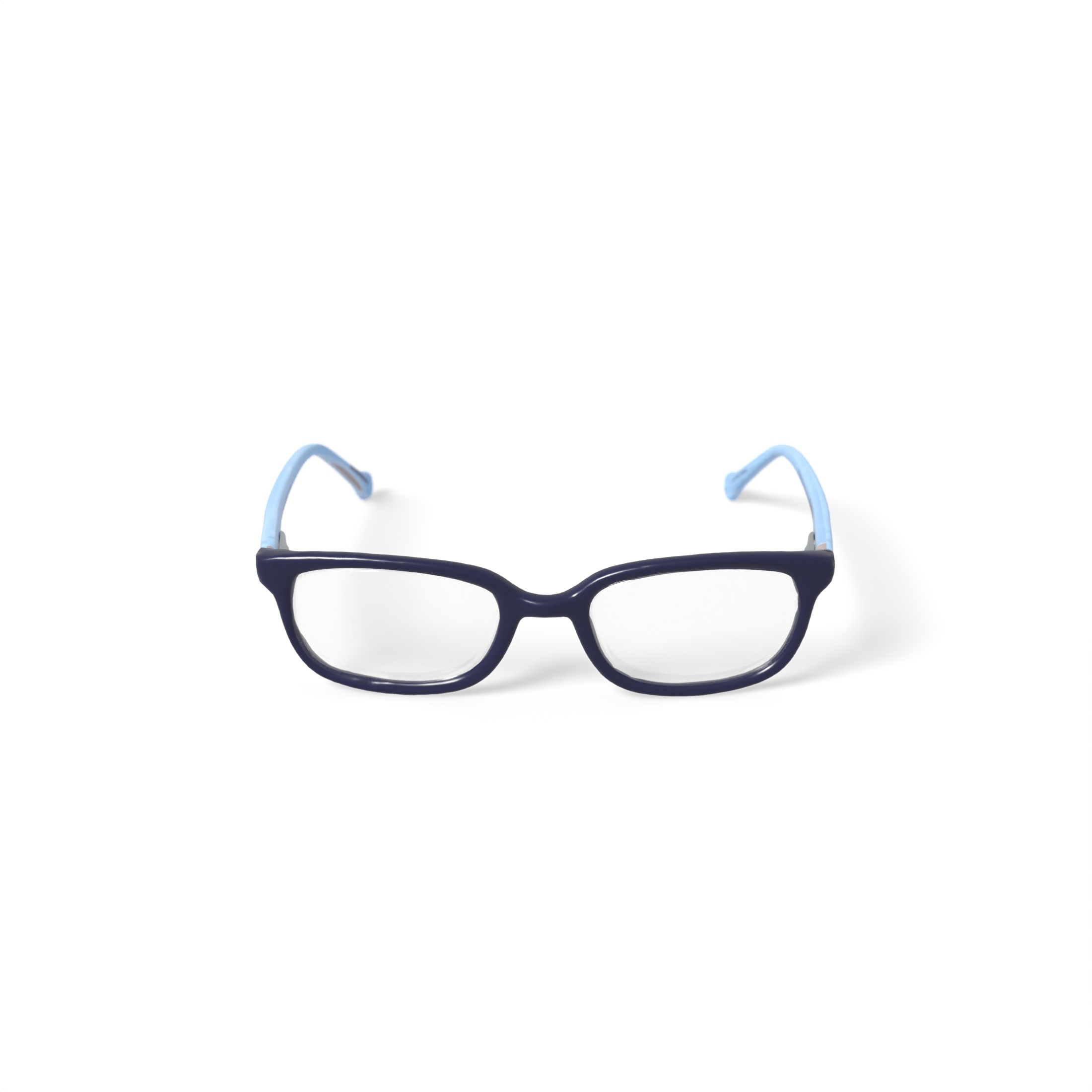 Paw Patrol Youth YB NIC PP09 Rectangular Prescription Eyeglasses with Case, Blue