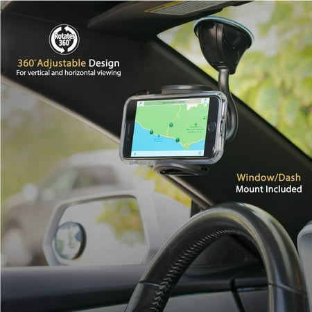 Scosche - StuckUp 4-in-1 Universal Mount for Mobile Devices - Black