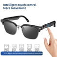 thumbnail image 2 of WIKCOVER Smart Glasses Bluetooth Audio Glasses for Men Women with Dual Stereo Speakers, Open Ear Music &HD Calling, 2 of 13