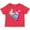 Red, variant on Inktastic Cute Mermaid, Little Mermaid, Pink Hair, Dolphin Girls Toddler T-Shirt
