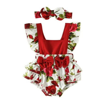 

Pimfylm Toddle Bodysuits Unisex-baby Multi-pack Long-sleeve Onesies Bodysuit Organic cotton Red 3-6 Months