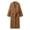 Gold, variant on Flannel Bathrobes for Women Warm Winter Robes Long Sleeve Belted Robes Fluffy Soft Absorbent Quick Dry Robe with Pockets Gray Free Size