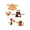 C, variant on AZXY 23 Inch Porch Goose Outfits, Mushroom Print Apron Porch Goose Clothes, Mushroom Decor Knit Hat Lawn Goose Costume for Shaded Plant Bed, Side Garden, Back Walkway Decor, Green