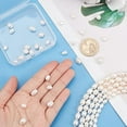thumbnail image 6 of Freshwater Pearl Beads 110pcs 5 Styles 6-10mm Oval Crafting Pearl Beads White Rice Pearl Loose Beads with 0.5~0.7mm Hole for Earrings Bracelets Necklaces Jewelry DIY Crafts Making, 6 of 7