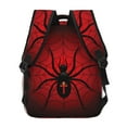 thumbnail image 4 of Pofeuu Spider on the Web Print Backpack for Men and Women - Basic Bookbag Casual Daypack Backpacks for College Work Travel-One Size, 4 of 5