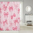 thumbnail image 2 of Brythos Shower Curtains,Bleach-Free Maintenance Shower Curtains for Bathroom,Enhances Bathing Atmosphere Fabric Shower Curtain,Style16,72"X78", 2 of 6