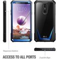 thumbnail image 2 of Poetic Guardian Series Case Designed for LG Stylo 4 (Revised Version), Full-Body Hybrid Shockproof Bumper Clear Cover, 2 of 5