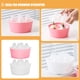 thumbnail image 4 of 2 macetas hidropónicas para tulipanes: pequeñas macetas de plástico para plantas de interior, suculentas, orquídeas, bolas de semillas, macetas decorativas para cultivo acuático., 4 of 8