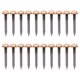 thumbnail image 1 of ColoMX 20 piezas de tapicería para muebles para muebles de sofá decorativo de latón para verduras de uñas de repuesto de tapicería para muebles de tachuelas de cobre para tapicería., 1 of 7