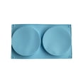 thumbnail image 2 of Inteprter Molde para hornear postres no tóxico fácil de limpiar resistente al calor hornear deliciosos postres duraderos Cocina y Comedor azul, 2 of 6