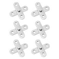thumbnail image 3 of 6pcs Hidden Door Rotating Pivot Hinge Stainless Steel Home Hinges for Door, 3 of 7