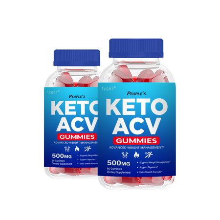 (2 Pack) People’s Keto Gummies - People’s Keto Weight Management Gummies