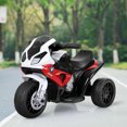 thumbnail image 4 of Gymax Kids Ride On Motorcycle BMW Licensed 6V Electric 3 Wheels Bicycle w/ Music&Light, 4 of 10