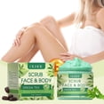 thumbnail image 1 of Green Tea Face & Body Scrub, Refreshing Exfoliation & Gentle Cleansing, Exfoliating Face And Body, Body Scrub, Smooth and Nourish Skin, 1 of 4