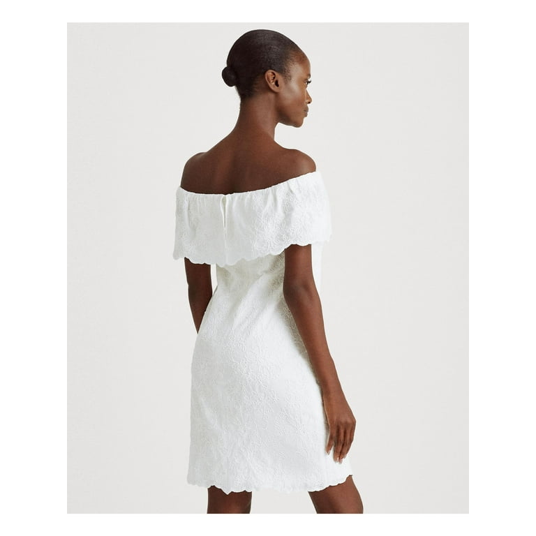 Ralph lauren sales off shoulder dress