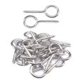 thumbnail image 1 of Tornillos tipo ojo IMSCREWS 8/18 de acero inoxidable 63,6 mm, 20 unidades, 1 of 7