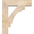 thumbnail image 4 of Ekena Millwork 5 1/2"W x 28"D x 32"H Merced Block Smooth Bracket, Douglas Fir, 4 of 25