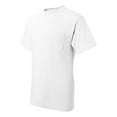thumbnail image 4 of Hanes TAGLESS Men`s Pocket T-Shirt, S, White, 4 of 7