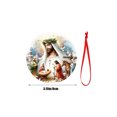 thumbnail image 3 of Wooden Nativity Scene Ornaments for Christmas Tree - Religious Decor with Carved Nativity Design, 3 of 9