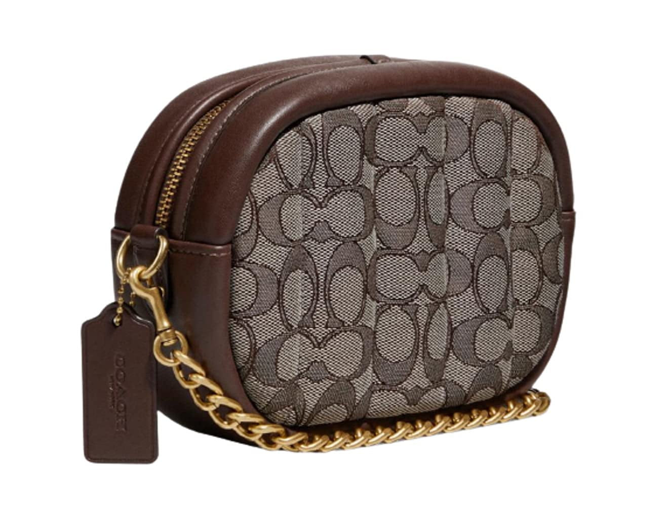 Coach Signature Jacquard Small Camera Bag - Designer Handbag
