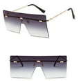 thumbnail image 2 of Only Moment Retro Aviator Sunglasses for Women Men Ac Classic Retro UV Protection Driving Sun Glasses Dark Gray One Size, 2 of 2