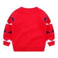 thumbnail image 6 of Godderr Kids Toddler Cardigan Sweater Knit Coats for Boys Baby Long Sleeve Cartoon V-Neck Knit Tops V -Neck Spring Autumn Winter Knit Cardigan Jacket Outerwear for 1-7Y, 6 of 8