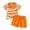 Y93-Orange, variant on PRfgtbd Toddler Boys Girls Summer Outfits Cute Easter Bunny Embroidery Striped Short Sleeve Polo Shirts And Shorts Two Piece Casual Suit Stylish Girls Clothing
