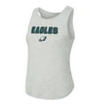 thumbnail image 2 of Women's Concepts Sport  Heather Gray/Green Philadelphia Eagles Regulate Plaid Tank Top & Pants Sleep Set, 2 of 5