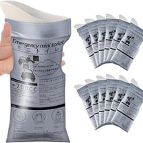 Emergency Portable Urine Bag, 12 Pack 700MLTravel Urinal Bag, Unisex Urinal Bag, Disposable Urine Bag Suitable for Camping, Travel, Traffic Jams, Pregnant Women, Children, Patients