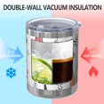 thumbnail image 2 of 12oz Tumblers White Christmas Gnome and Snowflake Vacuum Insulated Stainless Steel Travel Tumbler Cups Mug with Lid and Straw for Beer,Coffee,Beverages with Cleaning Brush for Cold & Hot Drinks, 2 of 5