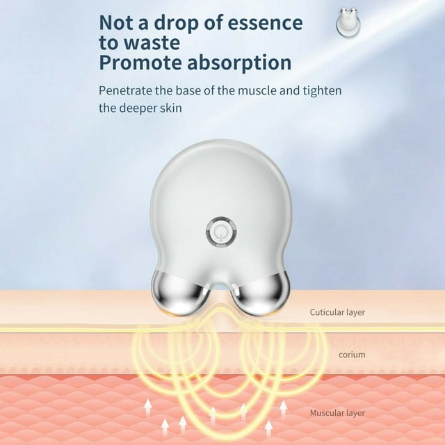 Dispositivo Pisexur para reafirmar la piel de hombres, facial con microcorriente, rodillo masajeador facial para lifting facial, eliminación de arrugas, antienvejecimiento, rejuvenecimiento de la pie