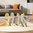thumbnail image 1 of BKER Foldable Cat Tunnel Toy With Crinkle Fabric Collapsible Play Tube | 25x25cm Compact Design For Indoor Cats (Color Varies), 1 of 4